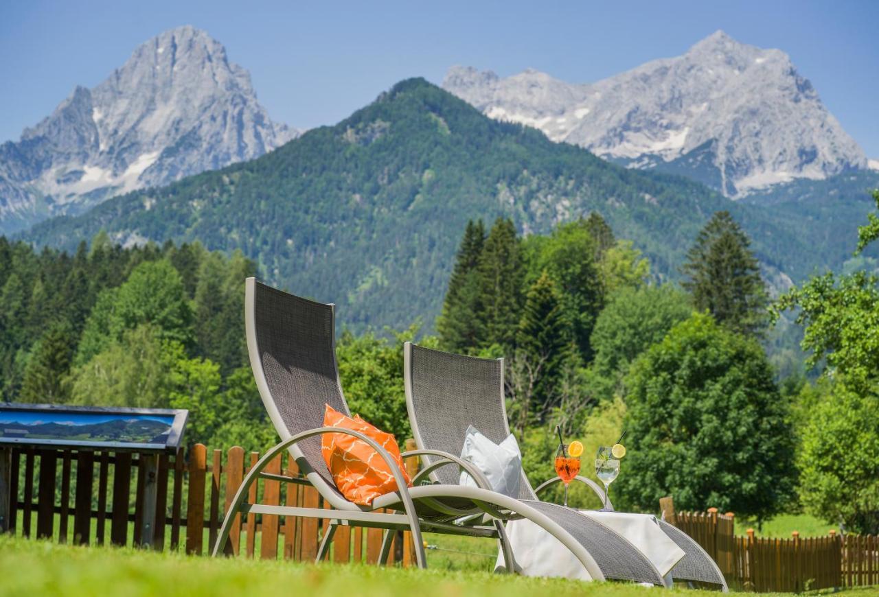 Landhotel Gressenbauer Hinterstoder Bagian luar foto