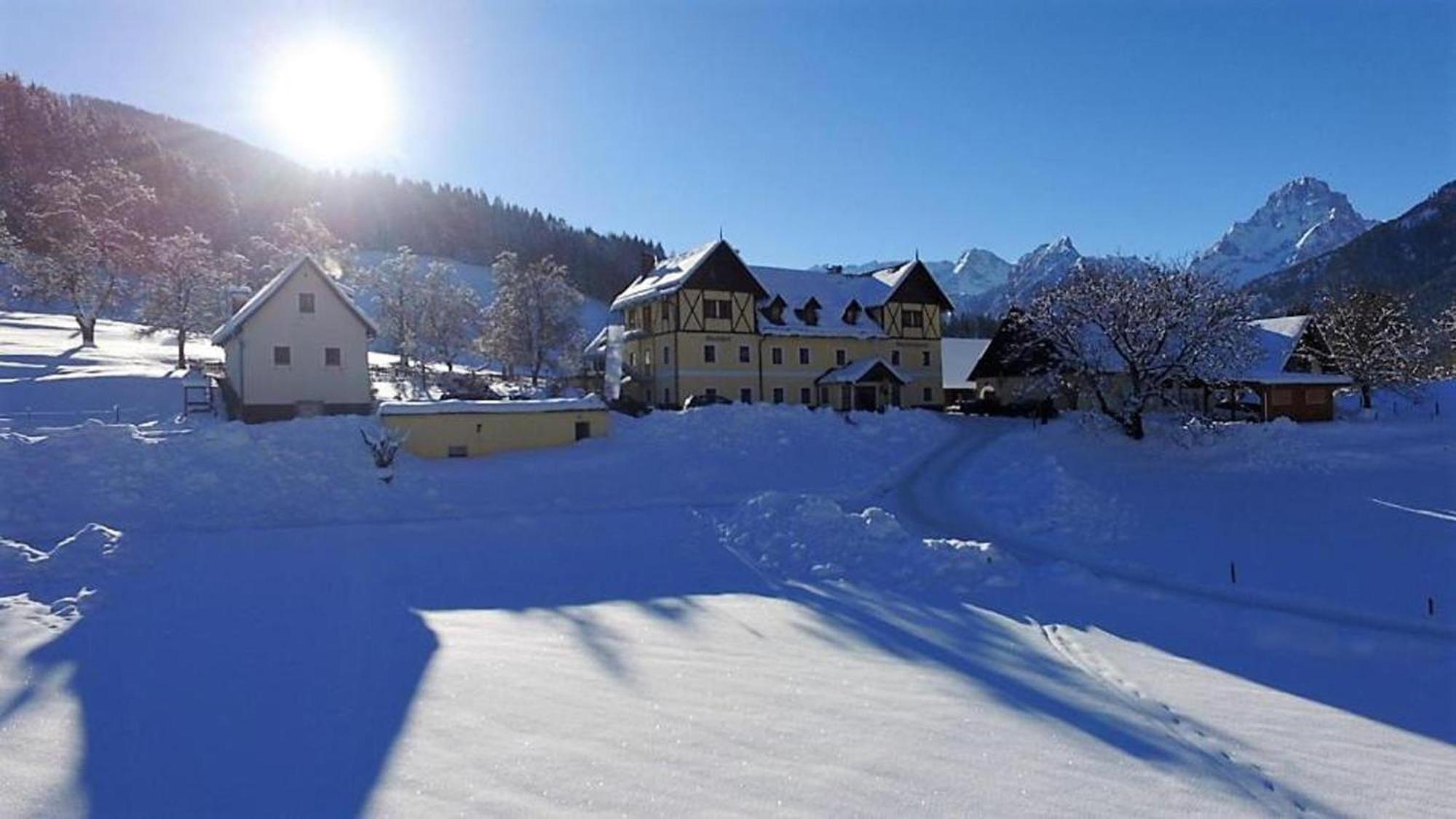 Landhotel Gressenbauer Hinterstoder Bagian luar foto