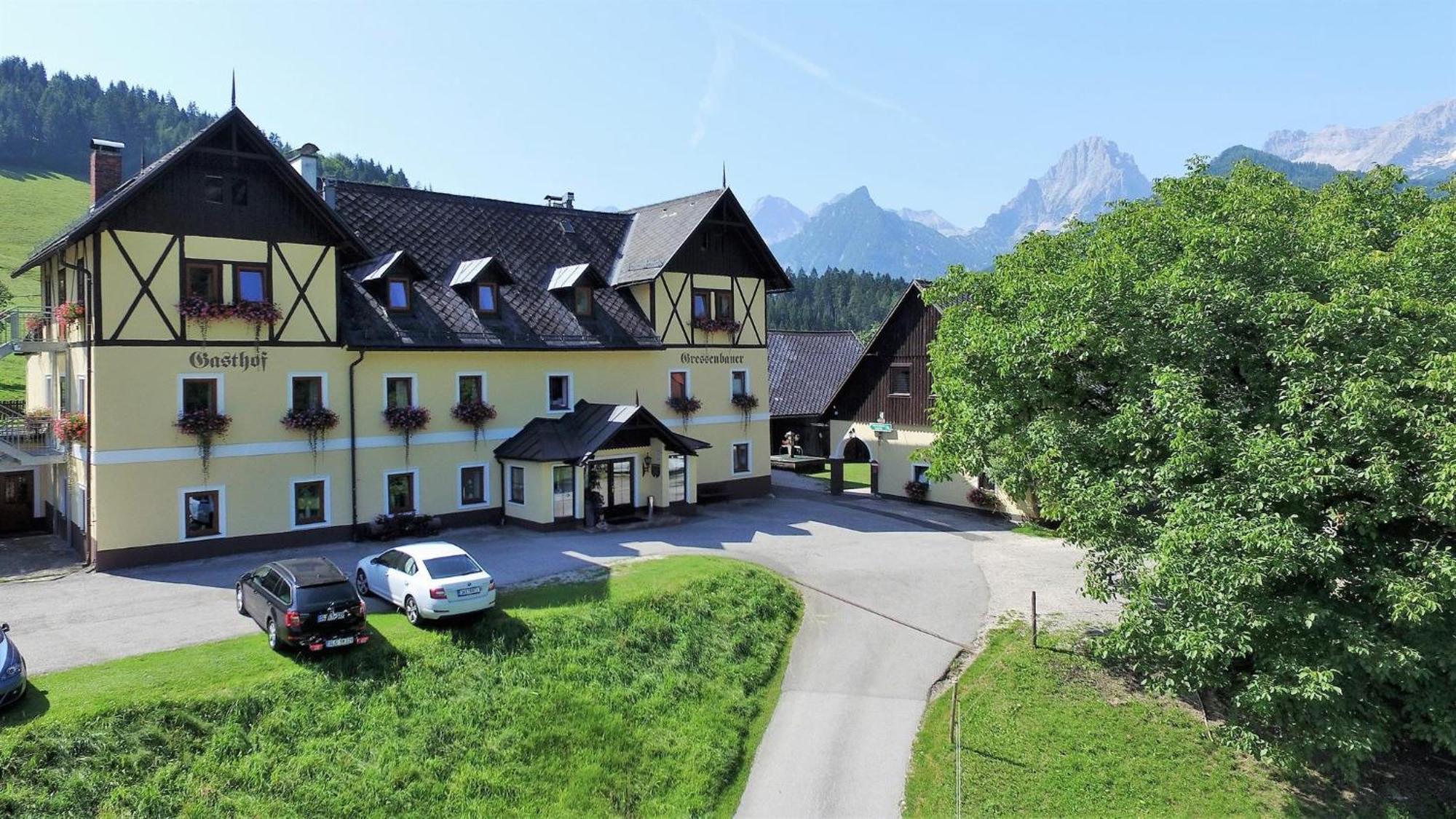 Landhotel Gressenbauer Hinterstoder Bagian luar foto