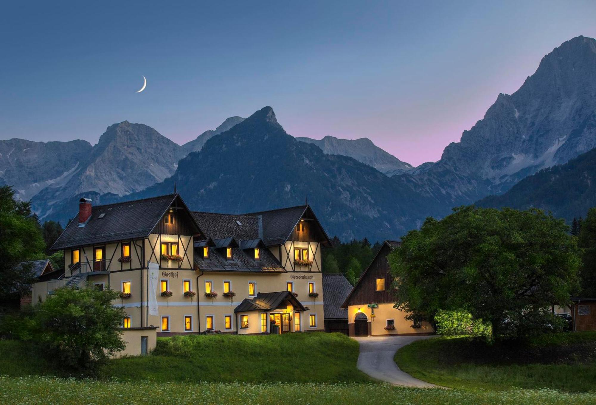 Landhotel Gressenbauer Hinterstoder Bagian luar foto